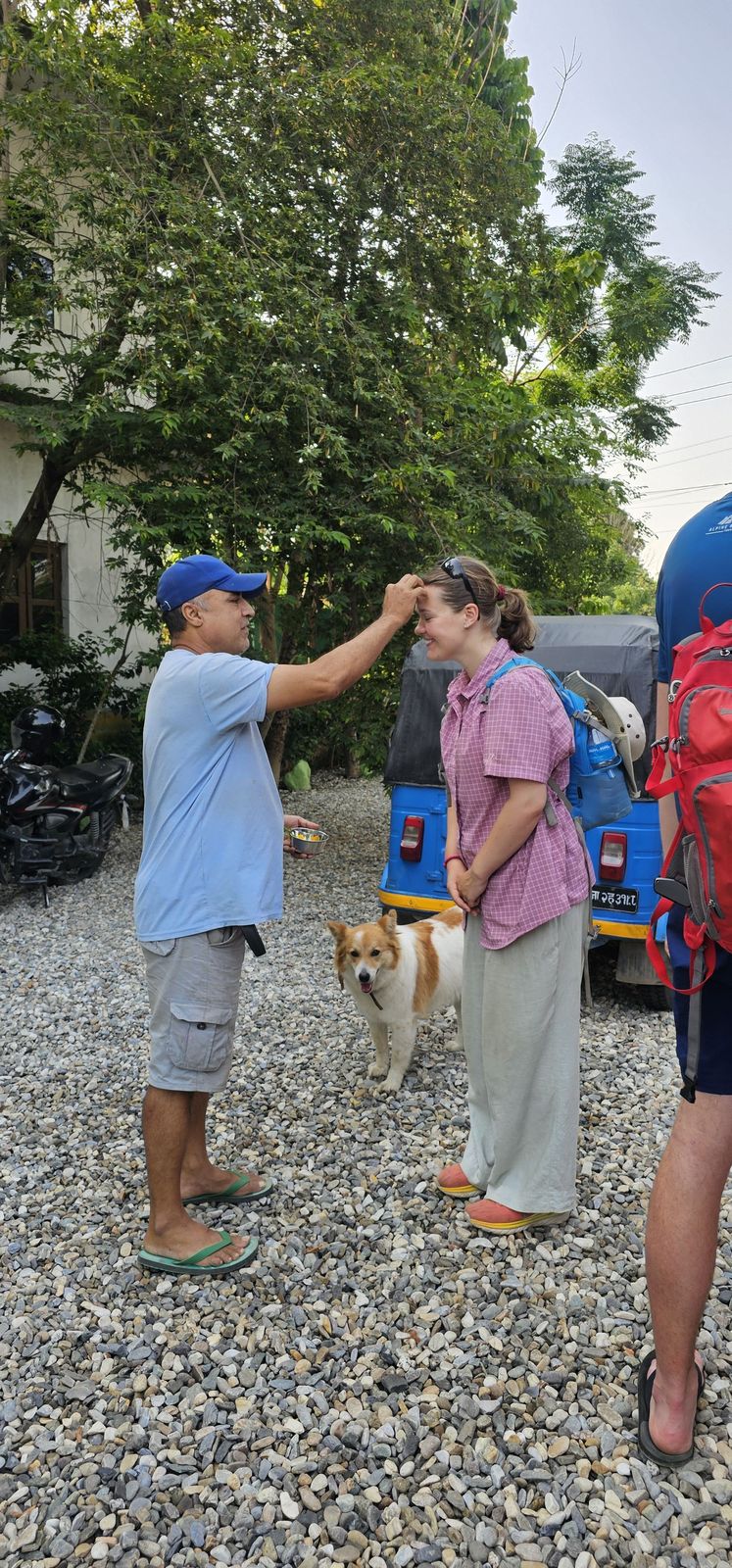 Guests with a local nature guide