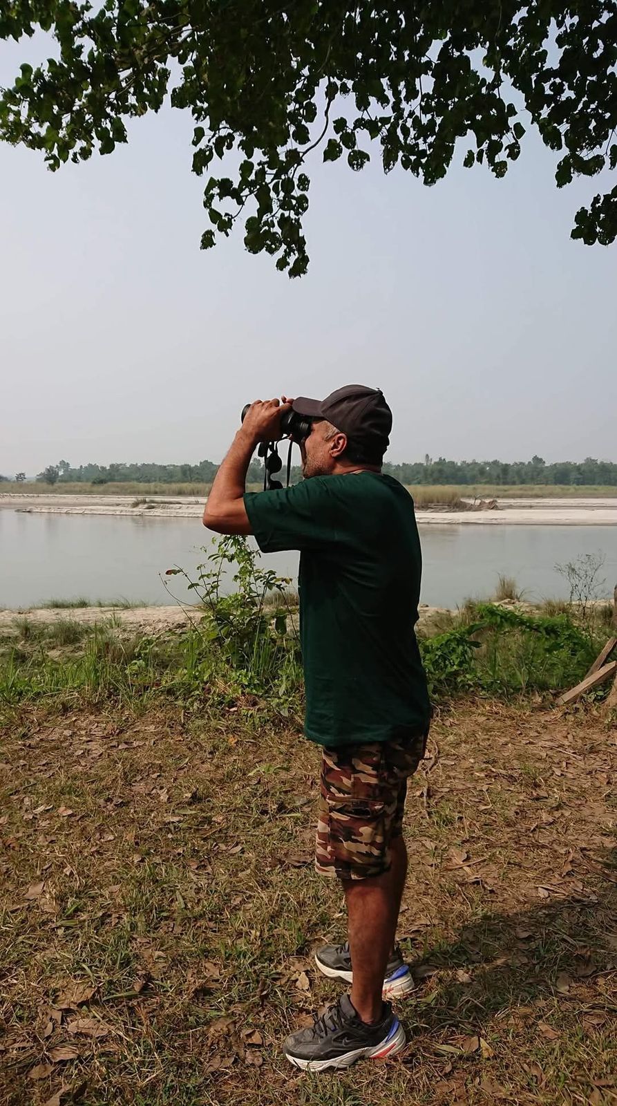 Wildlife viewing in the grasslands